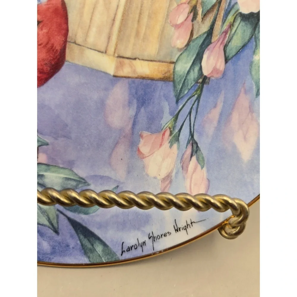 Carolyn Shores Wright, 'House Hunting' Bone China 1990's  B#31